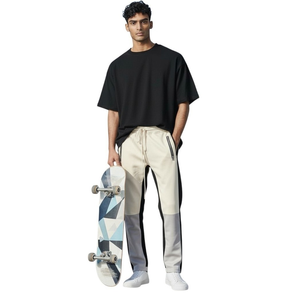 Fear of God Fifth Collection Mens Pants Sz 32‎ Colorblock Skater Zippers 2016